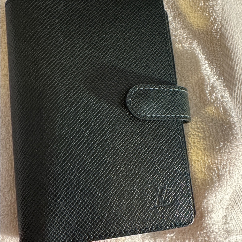 Louis Vuitton Epi Dark Green Agenda
